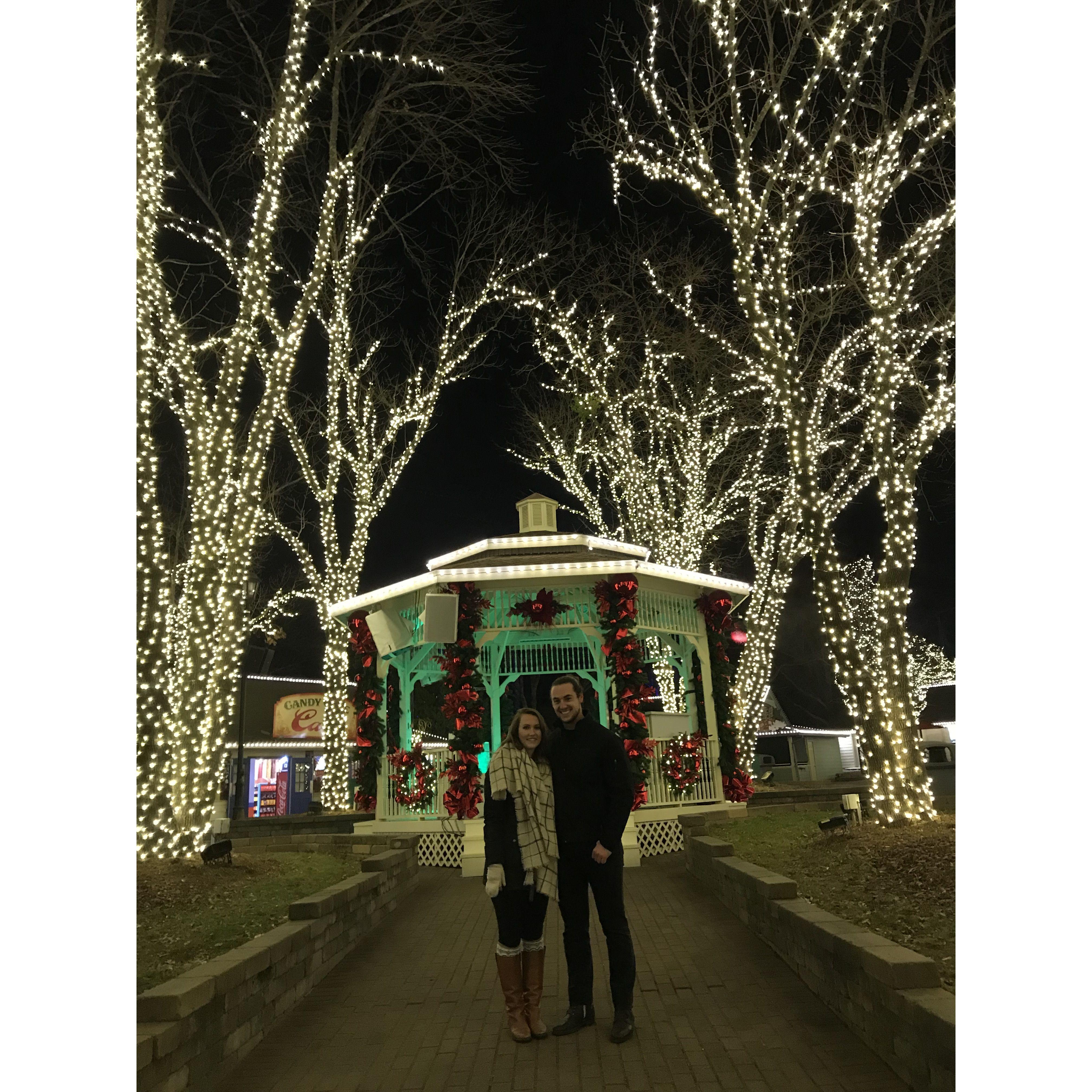 This is our first picture together! Taken Christmas 2017.