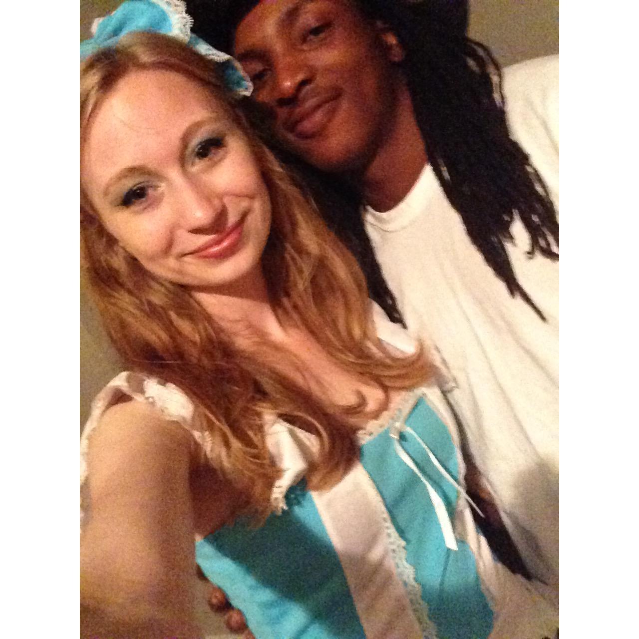 Our third Halloween, second as a couple. 2015