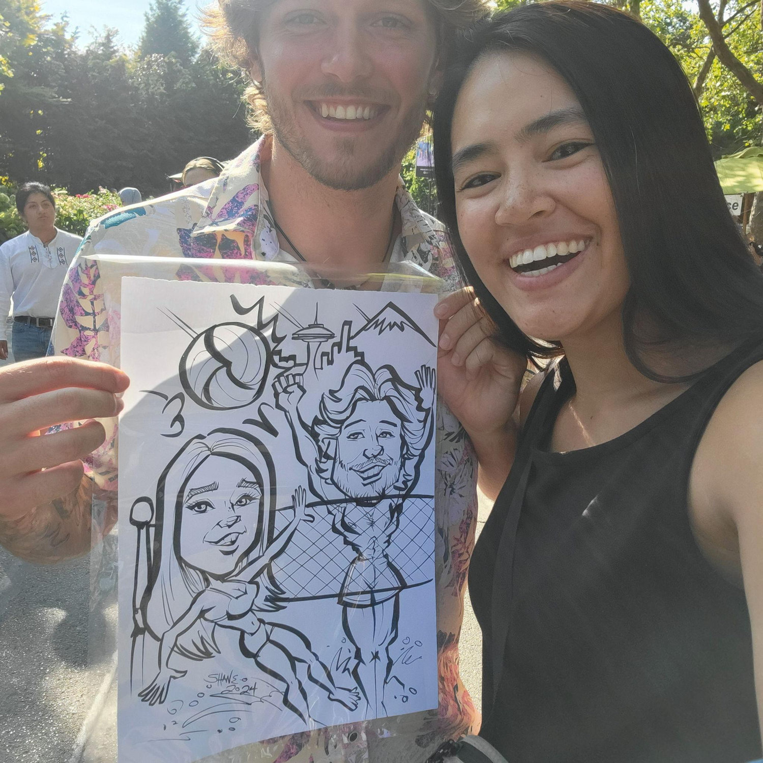 First Caricature