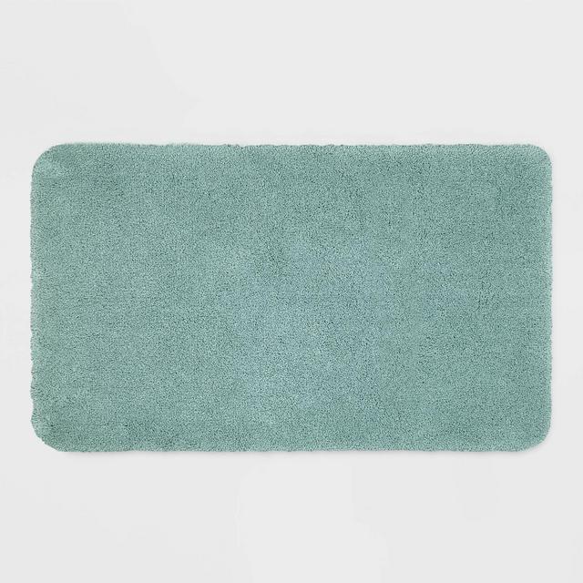 34"x20" Performance Nylon Bath Rug Aqua - Threshold™