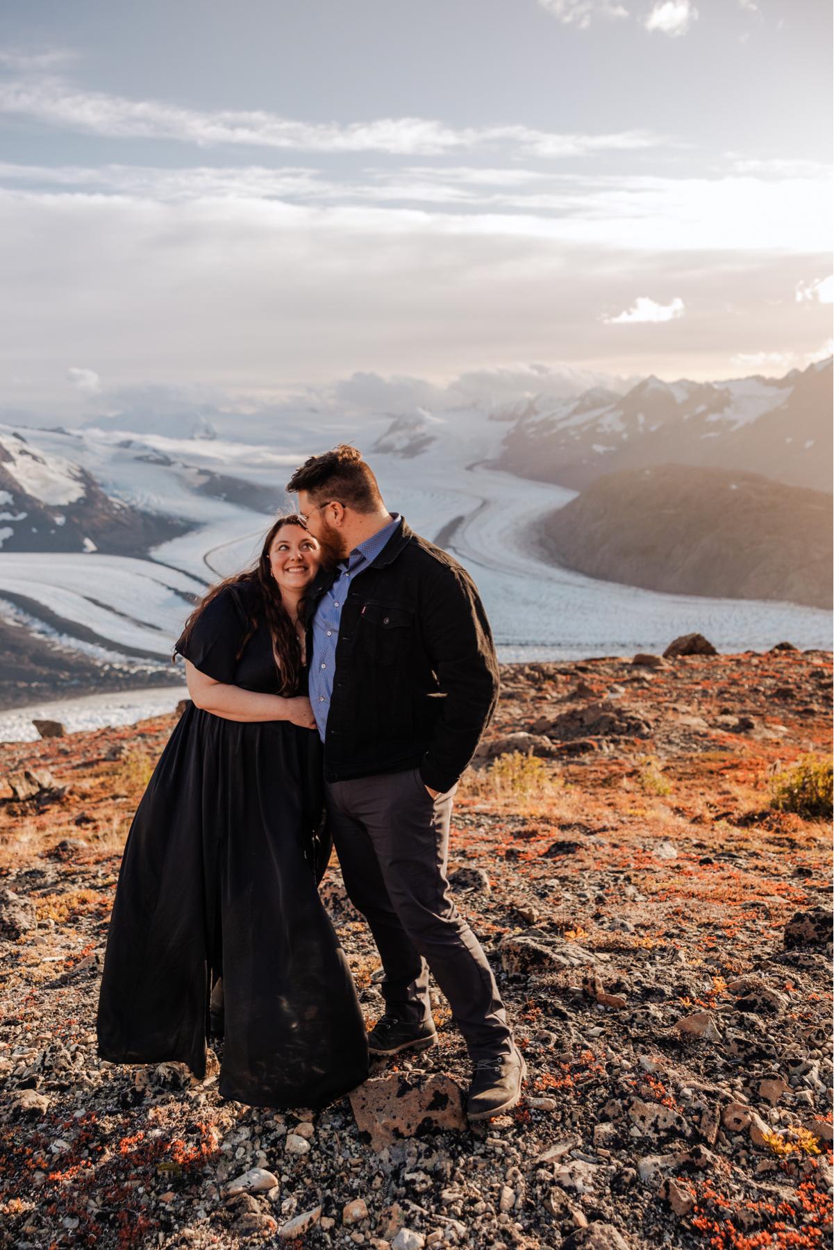 Engagement photos in Alaska