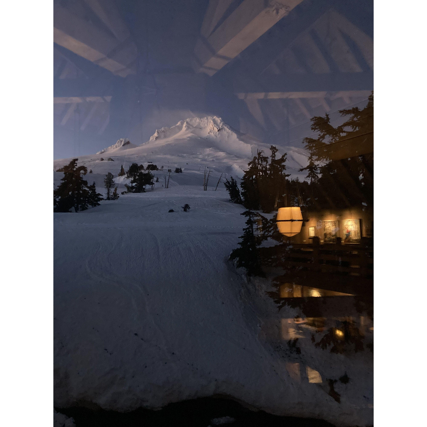 We've visited Mt Hood repeatedly over the years, staying at the lodge for our second anniversary in 2023, doing a family/friends ski trip in 2024, and backpacking around it when we got engaged in 2025
