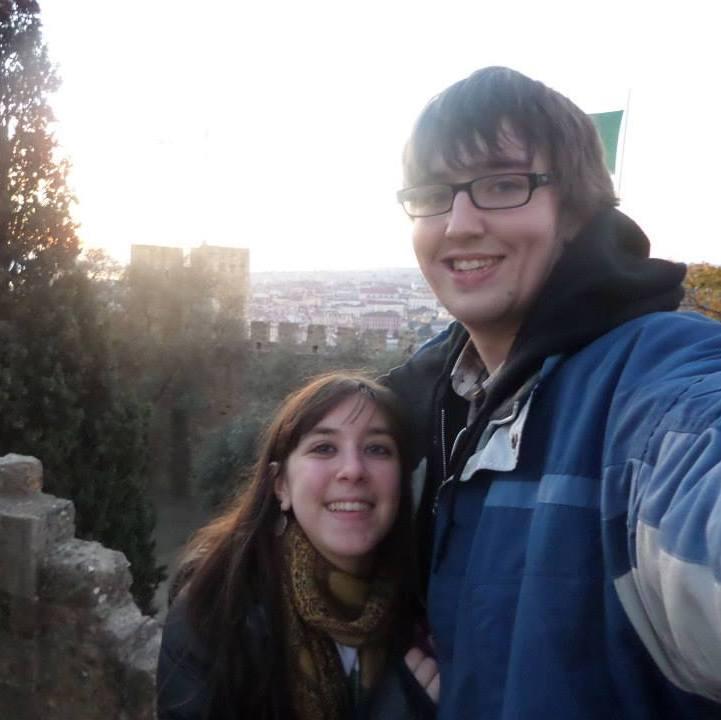Jeff visiting Maria in Europe during her study abroad semester; Lisbon, November 2013!