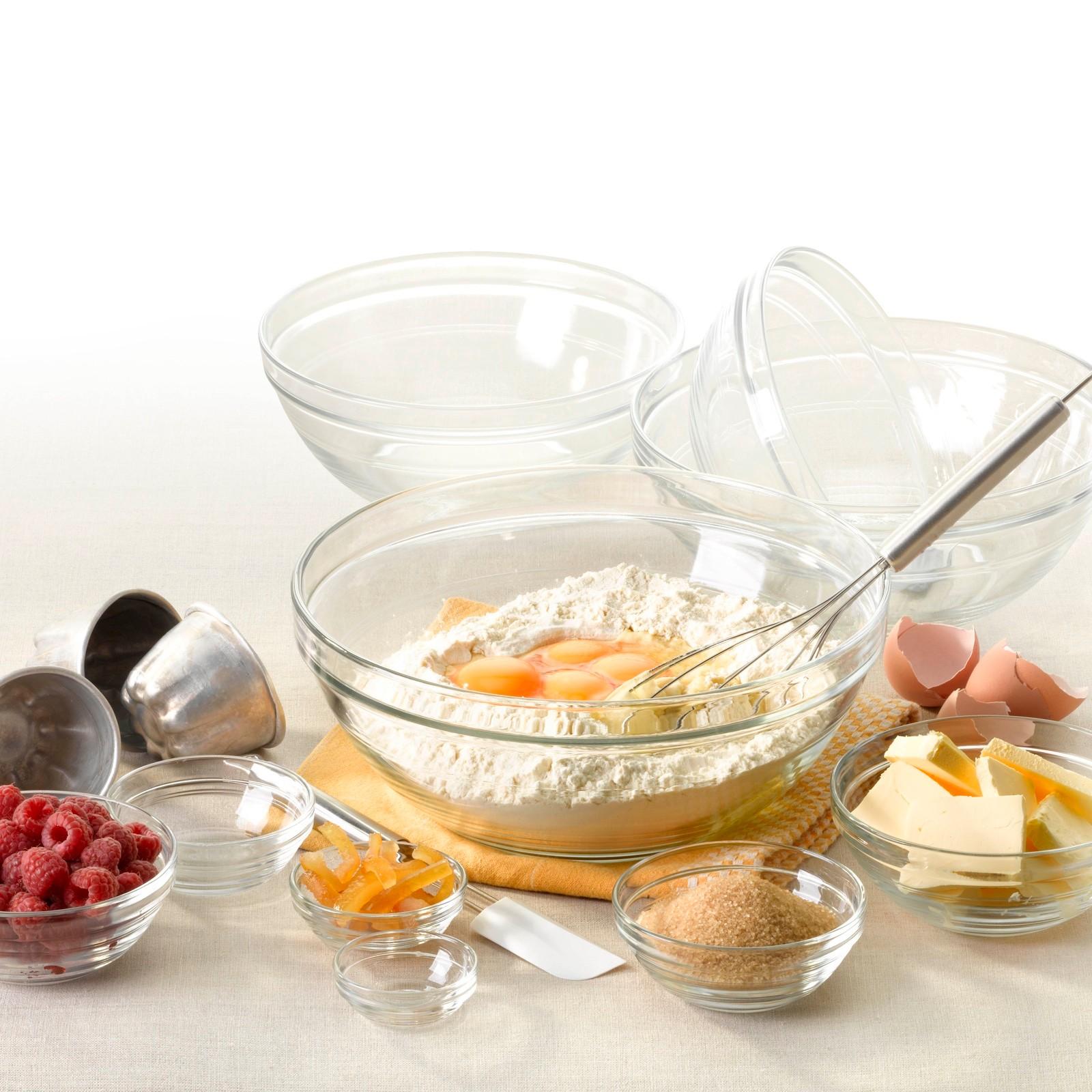 Glass Nesting Bowl 10-Piece Set | Crate & Barrel