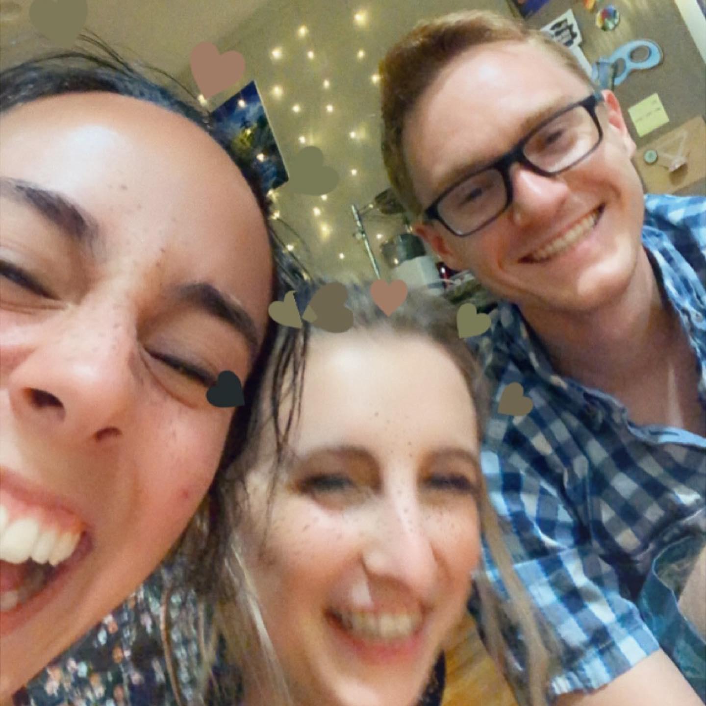 We were friends before anything else, always laughing and being goofy! 2021