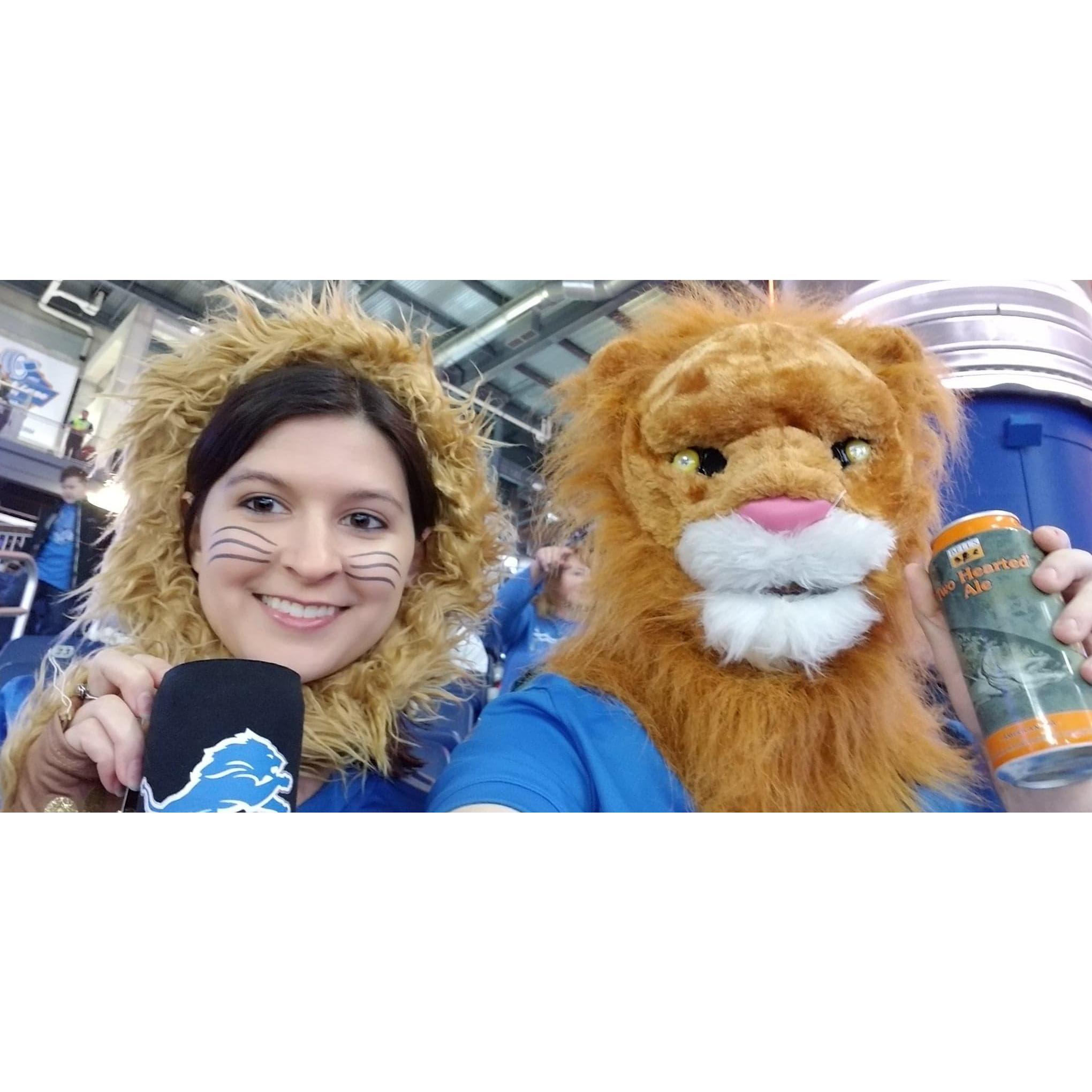 Halloween at Ford Field...Lions took another L, we're used to it