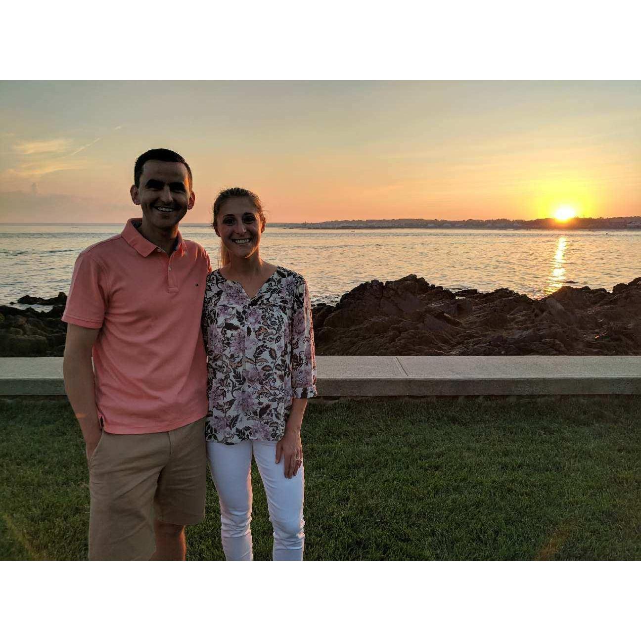 Engaged here! July 3rd, 2018 Kennebunkport, Maine