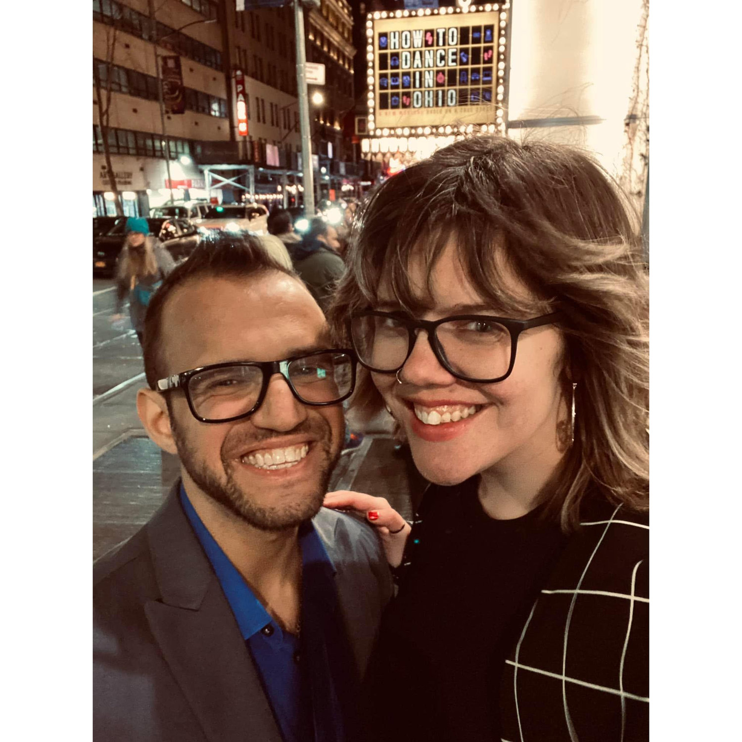 First Broadway Show Together!