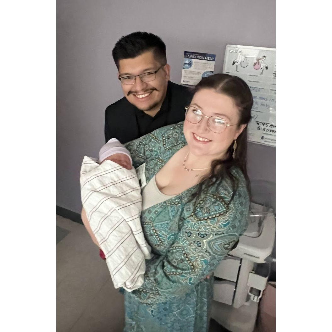 Welcoming our nephew, Lucas, into the world!