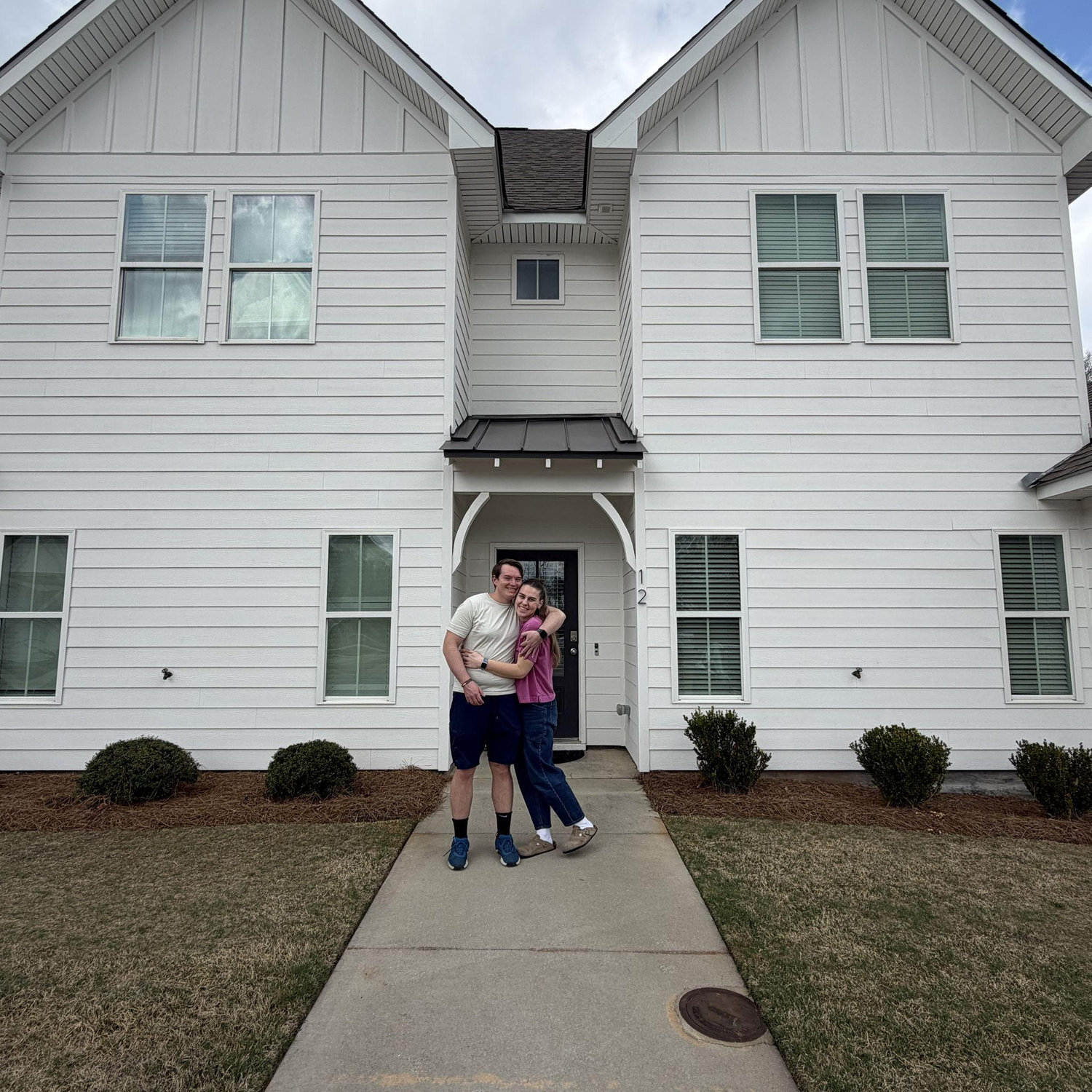 We took this picture before we decided we would be moving to this house