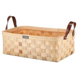 Cypress Wood Basket Small - Natural - Smith & Hawken™