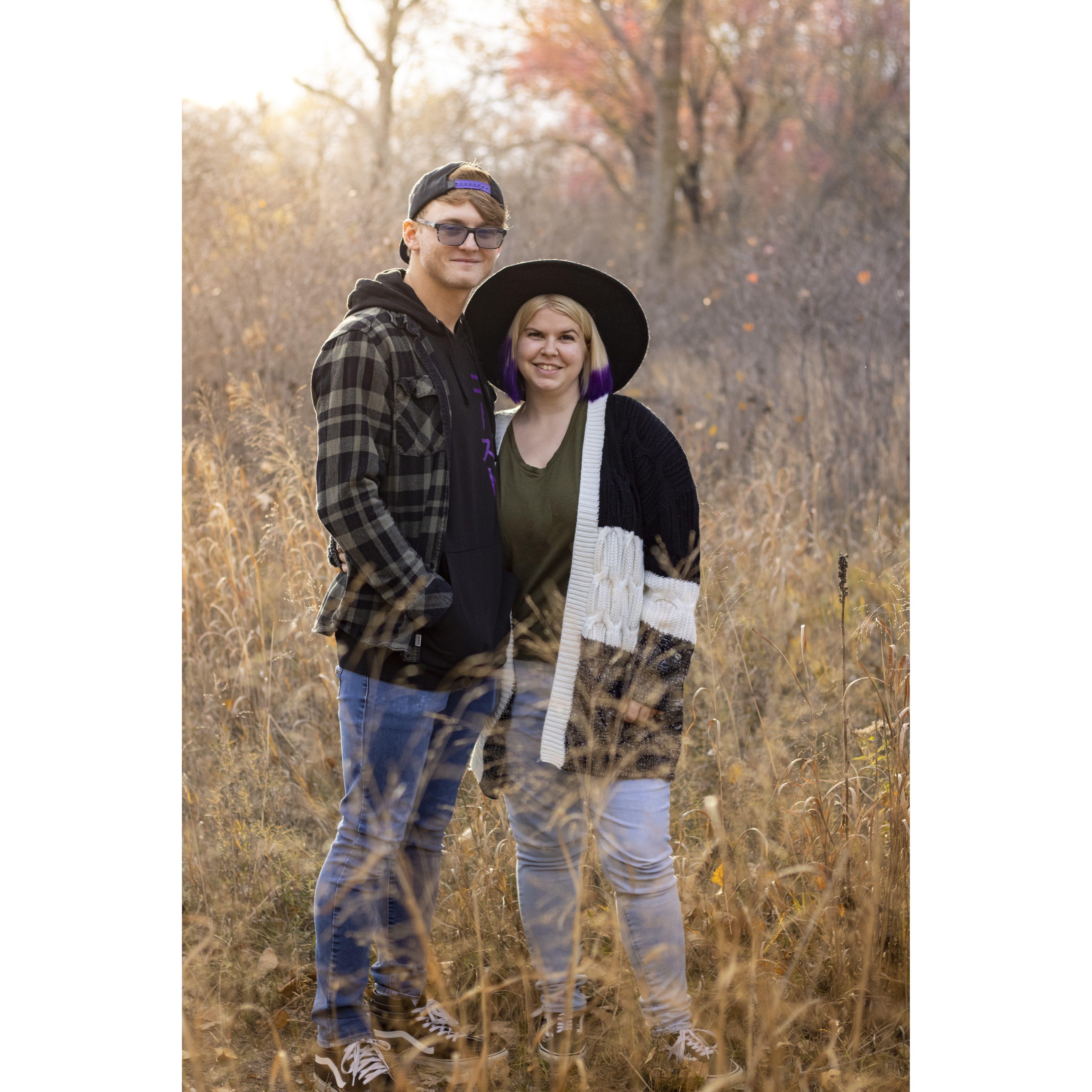 Couples photo session after 1 year together. Photography credits go to M.Churchill Photography