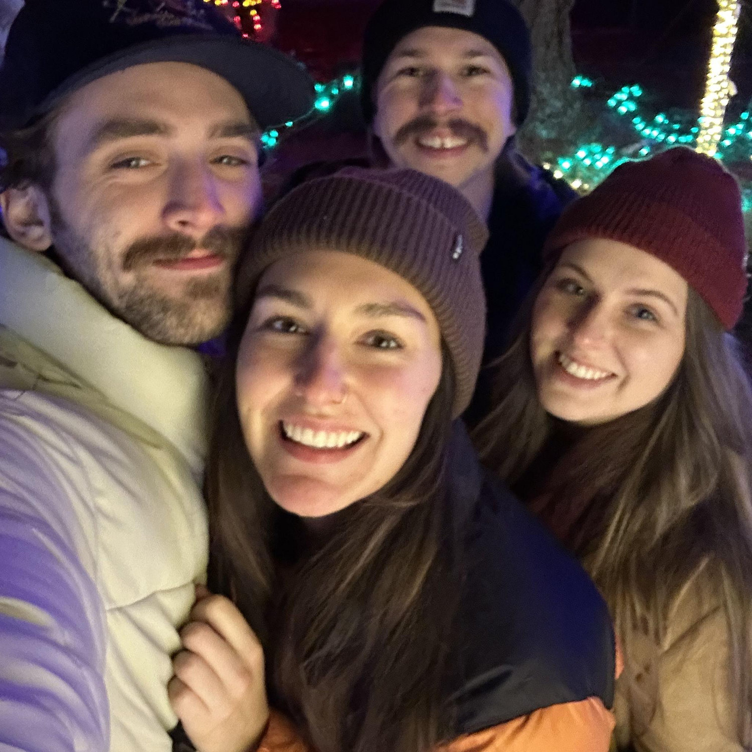 First time at the Grotto for Christmas Lights 2022
