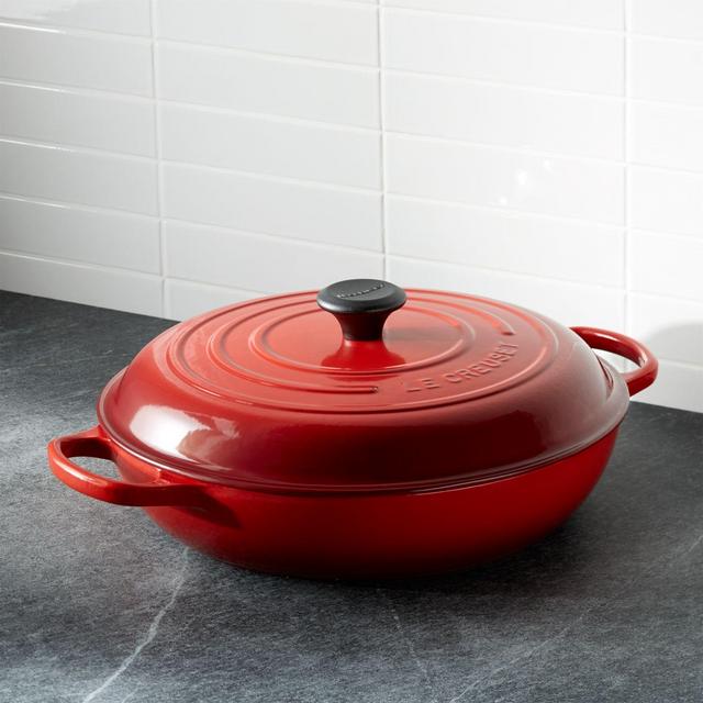 Le Creuset ® Signature 5-qt. Cerise Red Everyday Pan