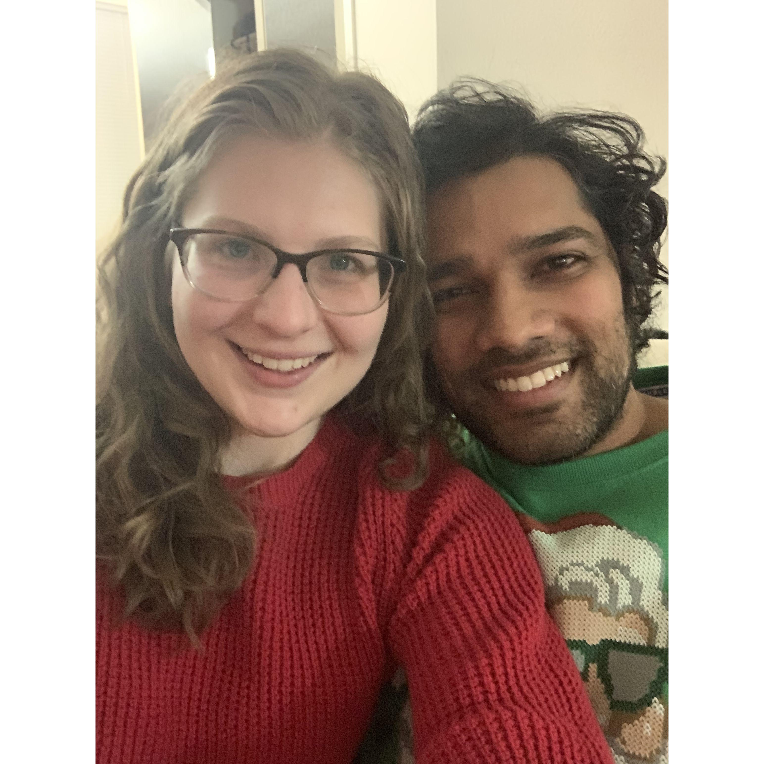 Our first Christmas, 2020