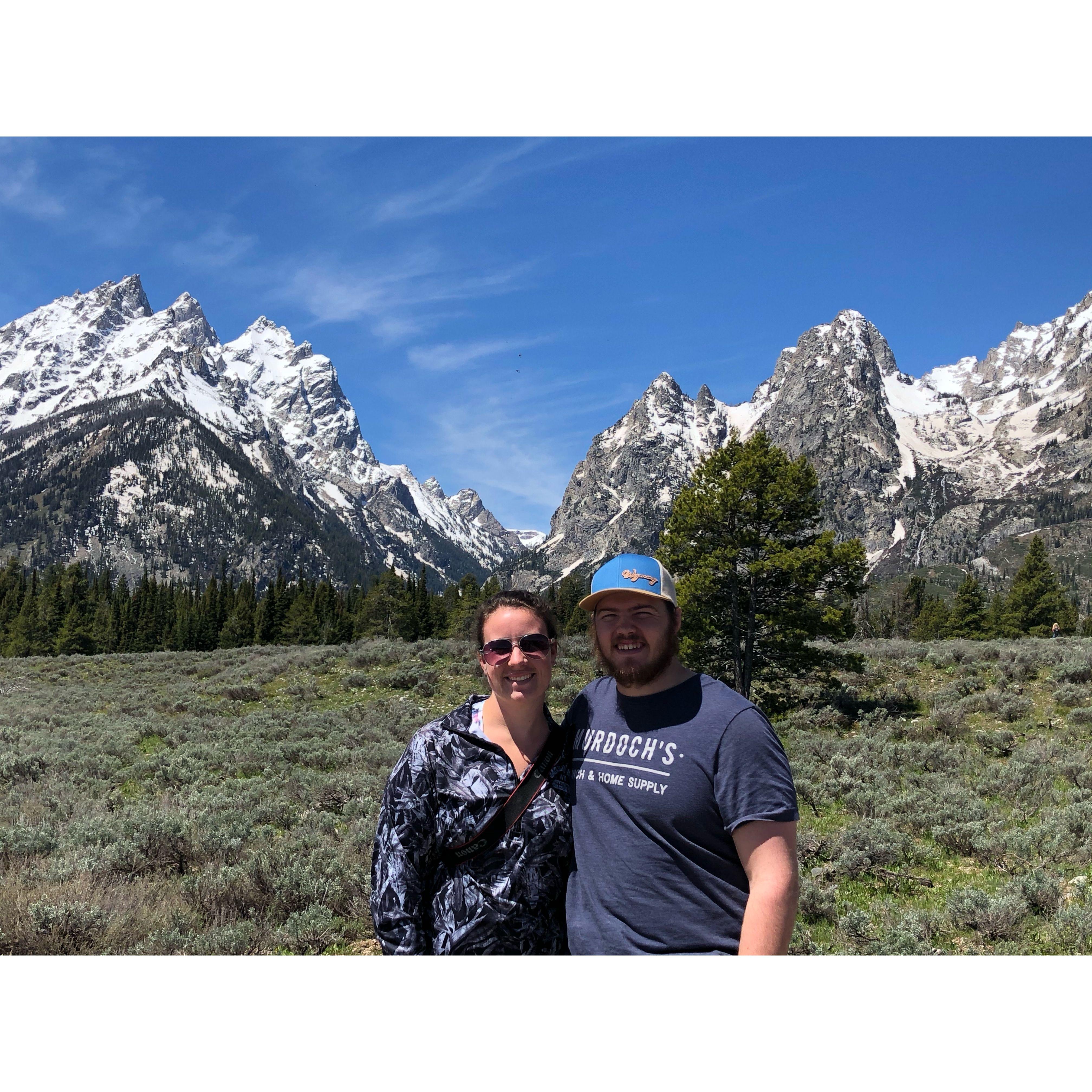First trip to Teton National Park as a couple!