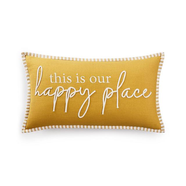 This is Our Happy Place Oblong Pillow