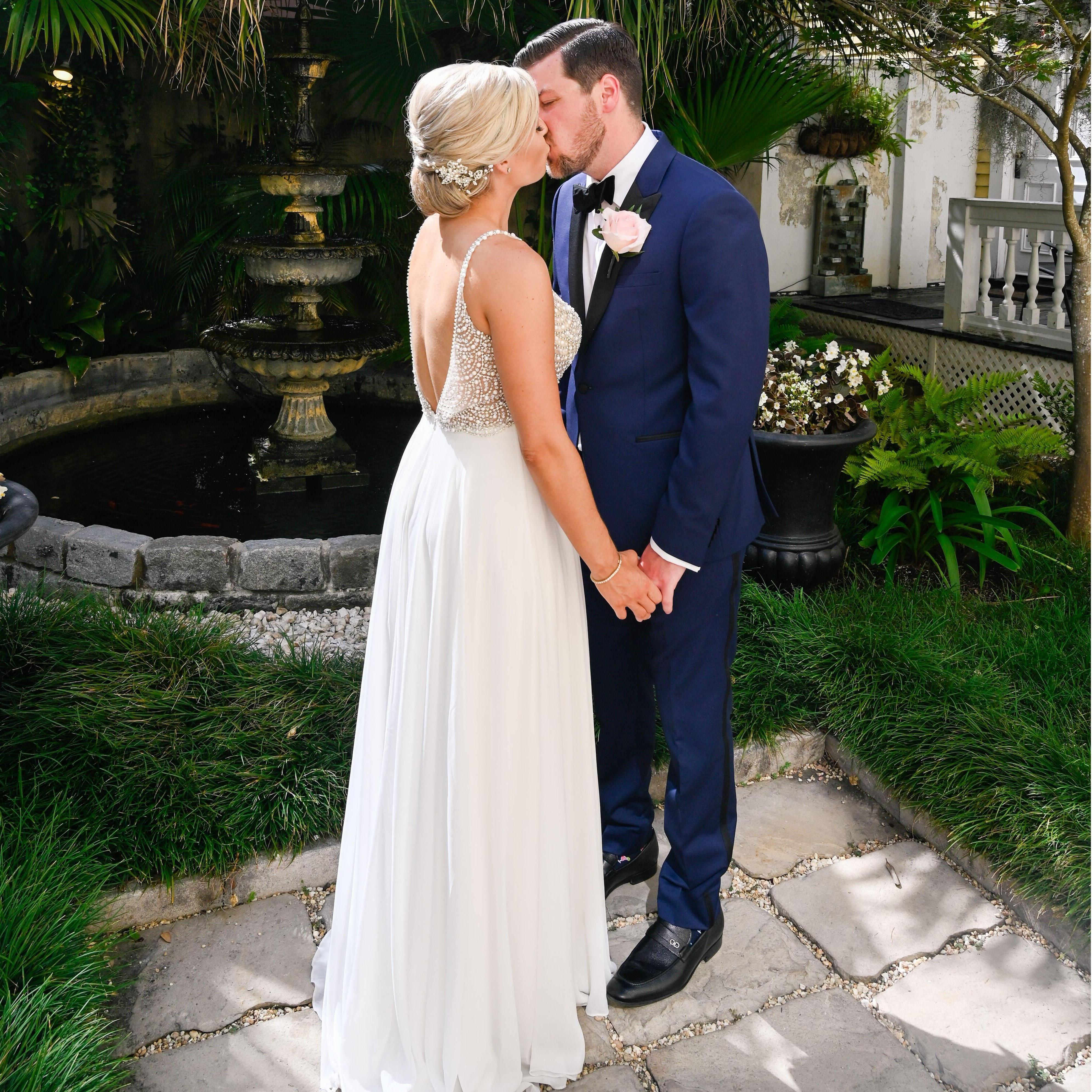 Forsyth Park Inn Wedding Ceremony.