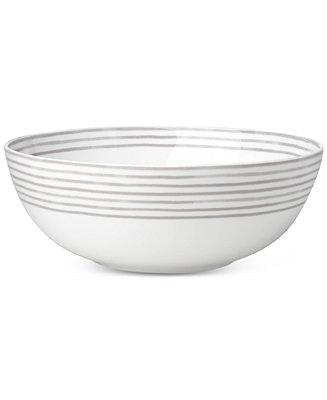Charlotte Street Grey Serving Bowl