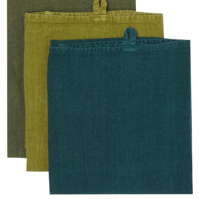 Once MilanoSet of three linen dishcloths