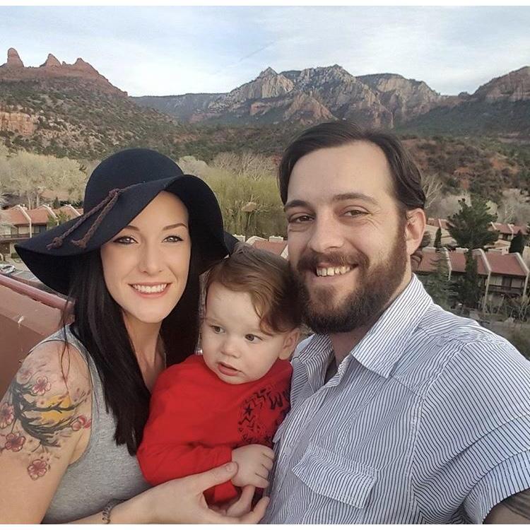 The day before he proposed was Valentine's day! We were exploring the town and had dinner. By the look of Xander's face, it was a lot to take in!