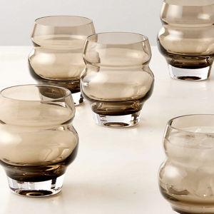 Omari Burgundy Double Old-Fashioned Glass (Set of 6)