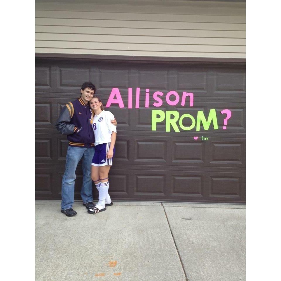 Circa 2012. Asking Allison to Prom for the first time. Still have these letters saved.