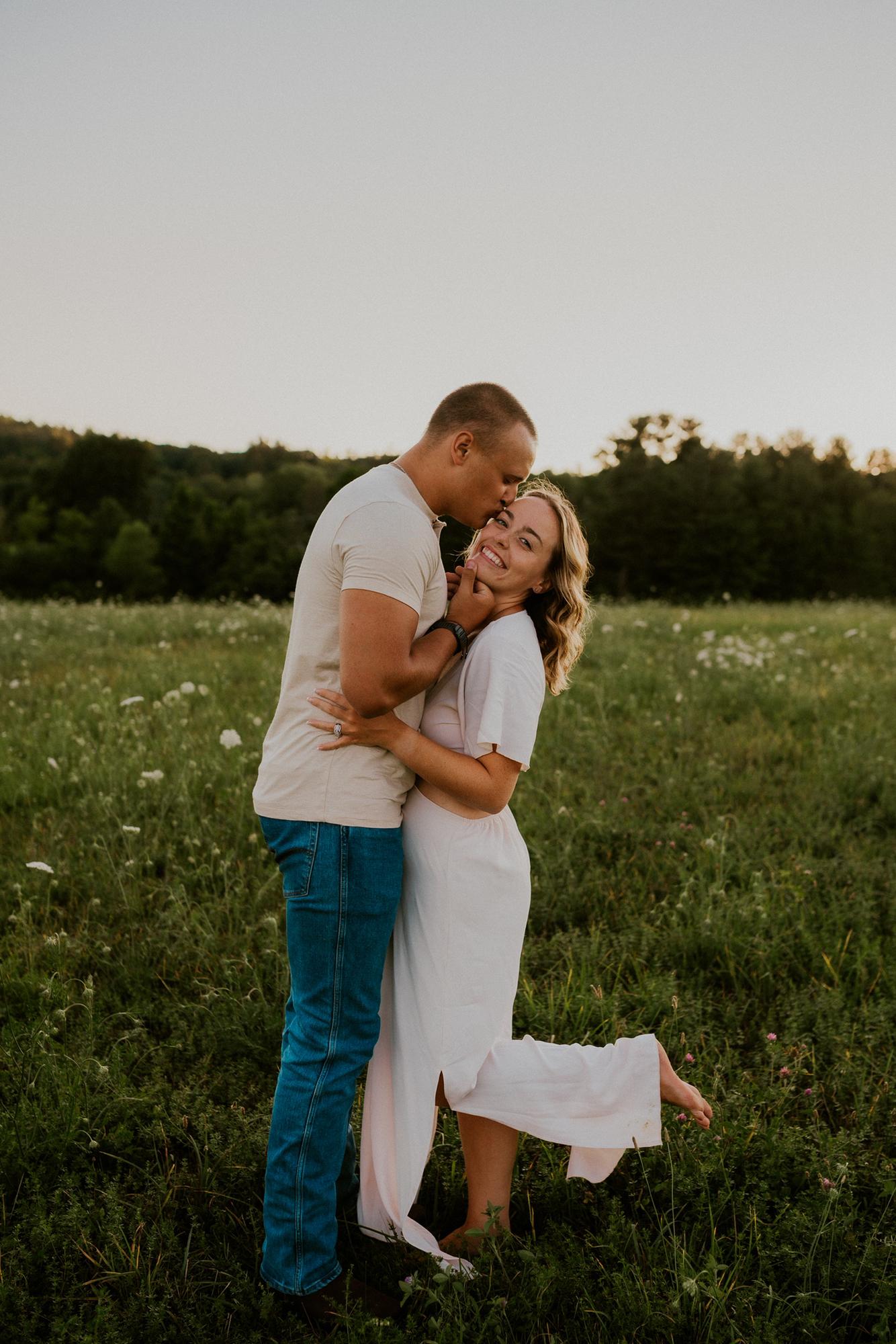 Another engagement picture done with the photographer- Lauren Casey, who will be their photographer for their Wedding.