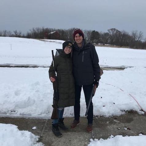 Finding things to do during winter in Chicago can be tough. Eric suggested skeet shooting! (2021)