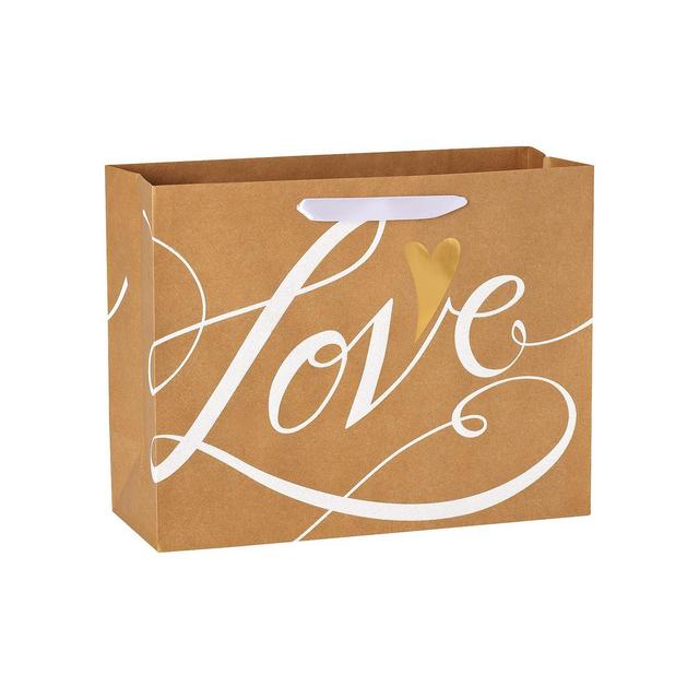 Medium Gift Bag Wedding Love Kraft - Spritz™