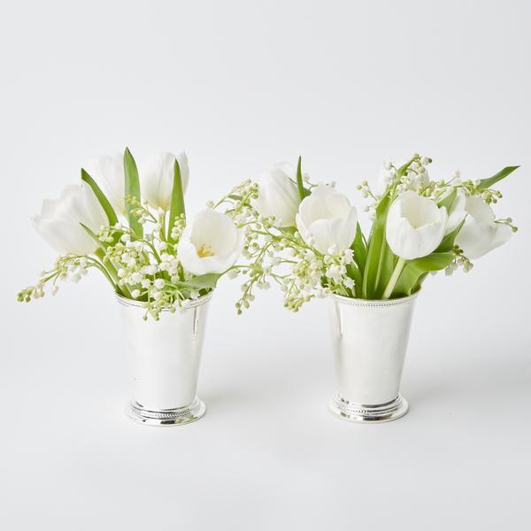 Silver Mint Julep Cups (Pair)
