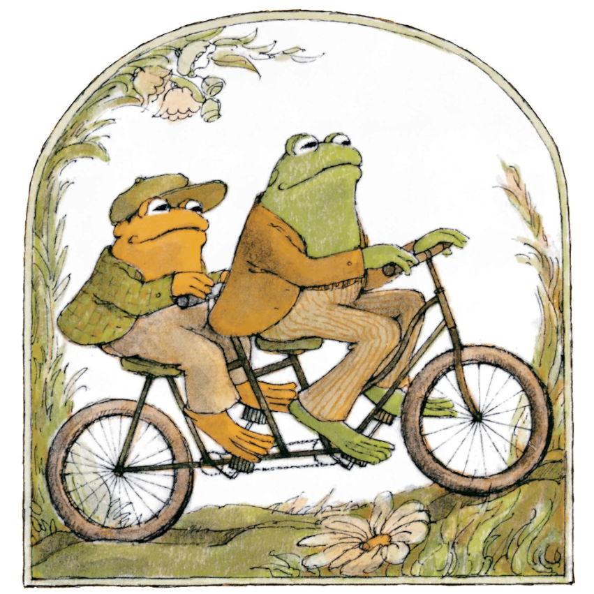A real photo of us being wholesome and adorable.
