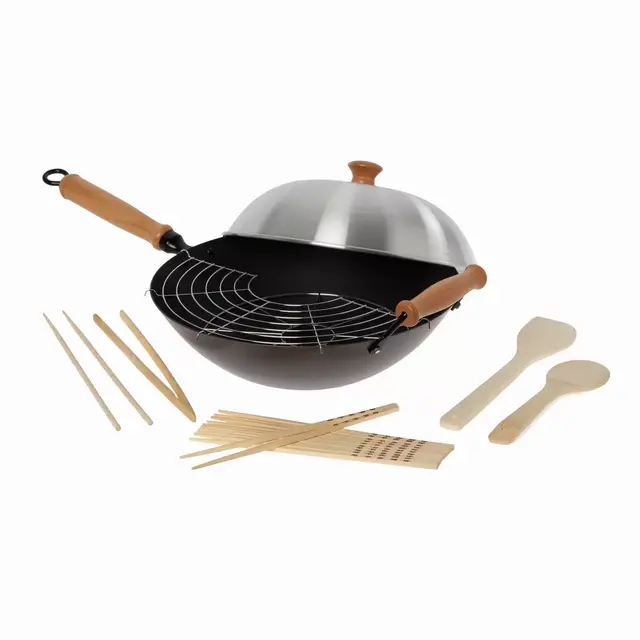 Joyce Chen Excalibur® 10-Piece Non-Stick Wok Set