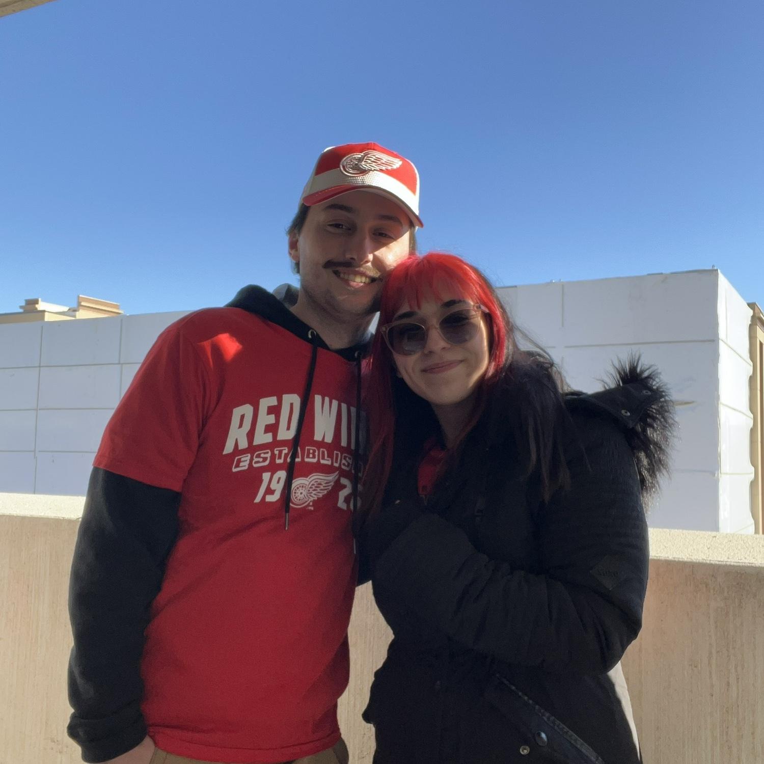 red wings game!