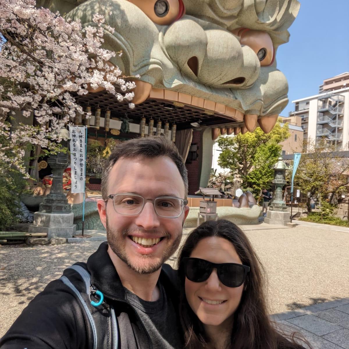 Japan during Cherry Blossom season was one of our favorite trips together and an inspiration for our engagement photos.