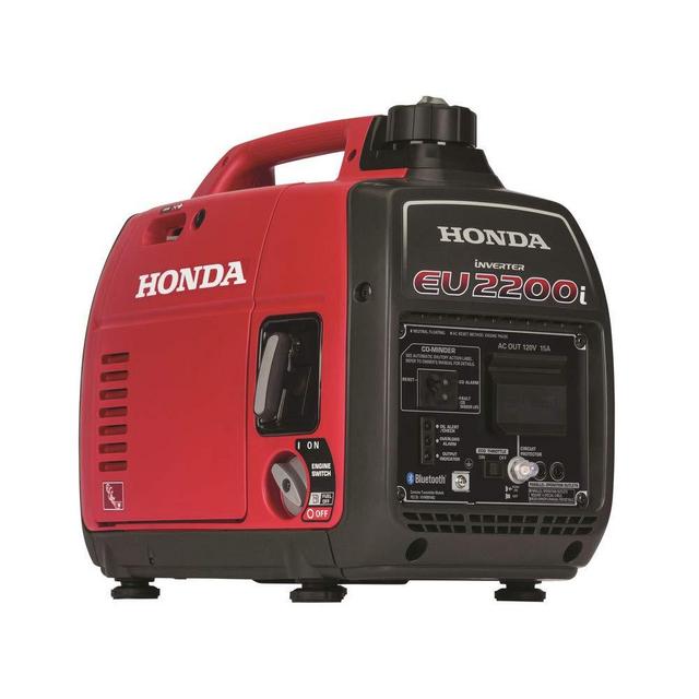 Honda EU2200iTAG 2200-Watt 120-Volt Super Quiet Portable Inverter Generator with CO-Minder