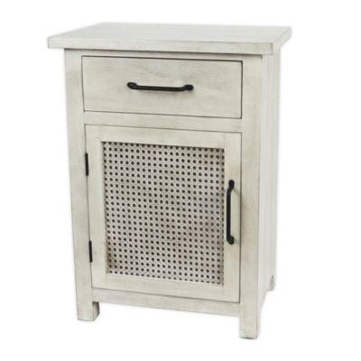 Bee & Willow™ Home Cane Cabinet in White