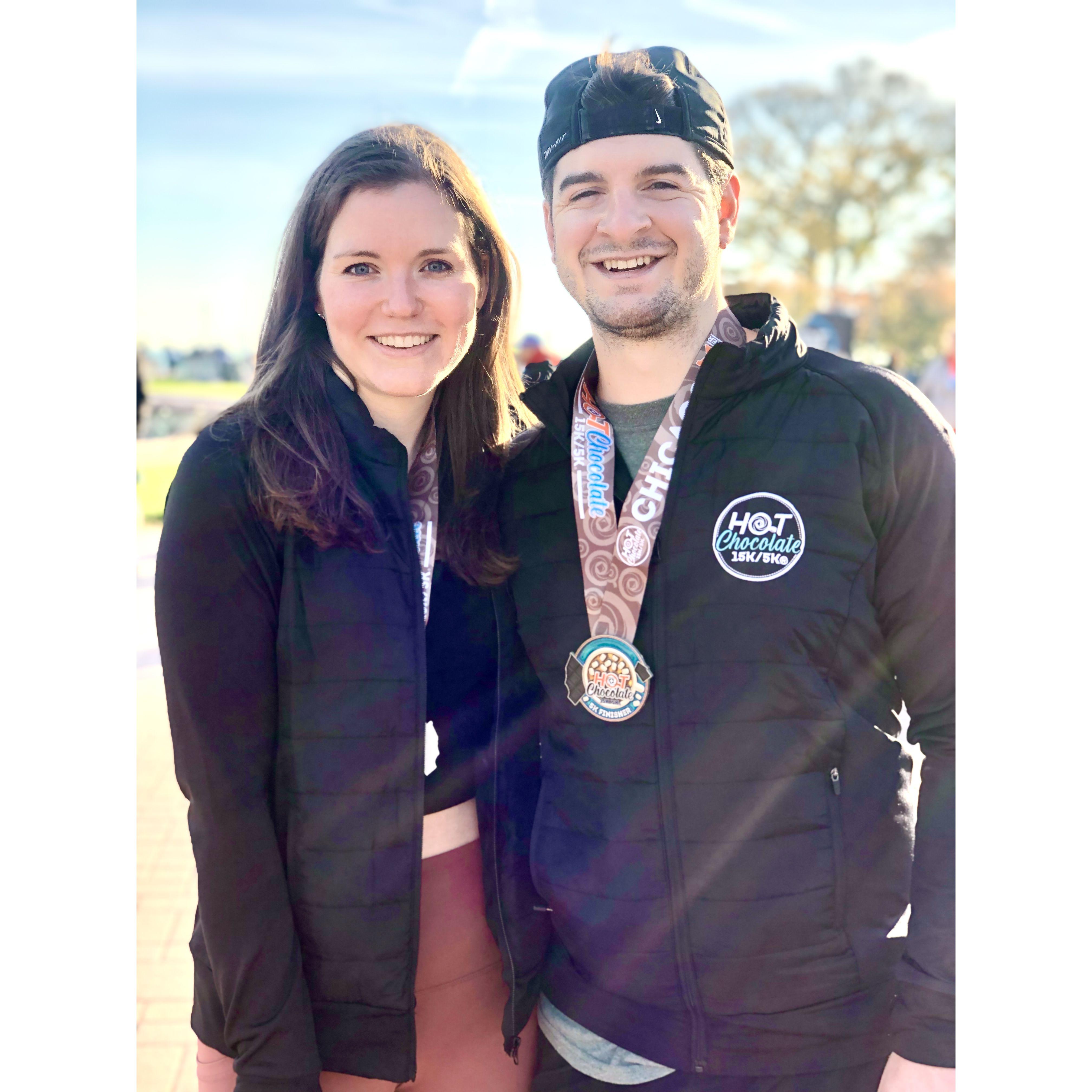 Our first (and only) 5K!
