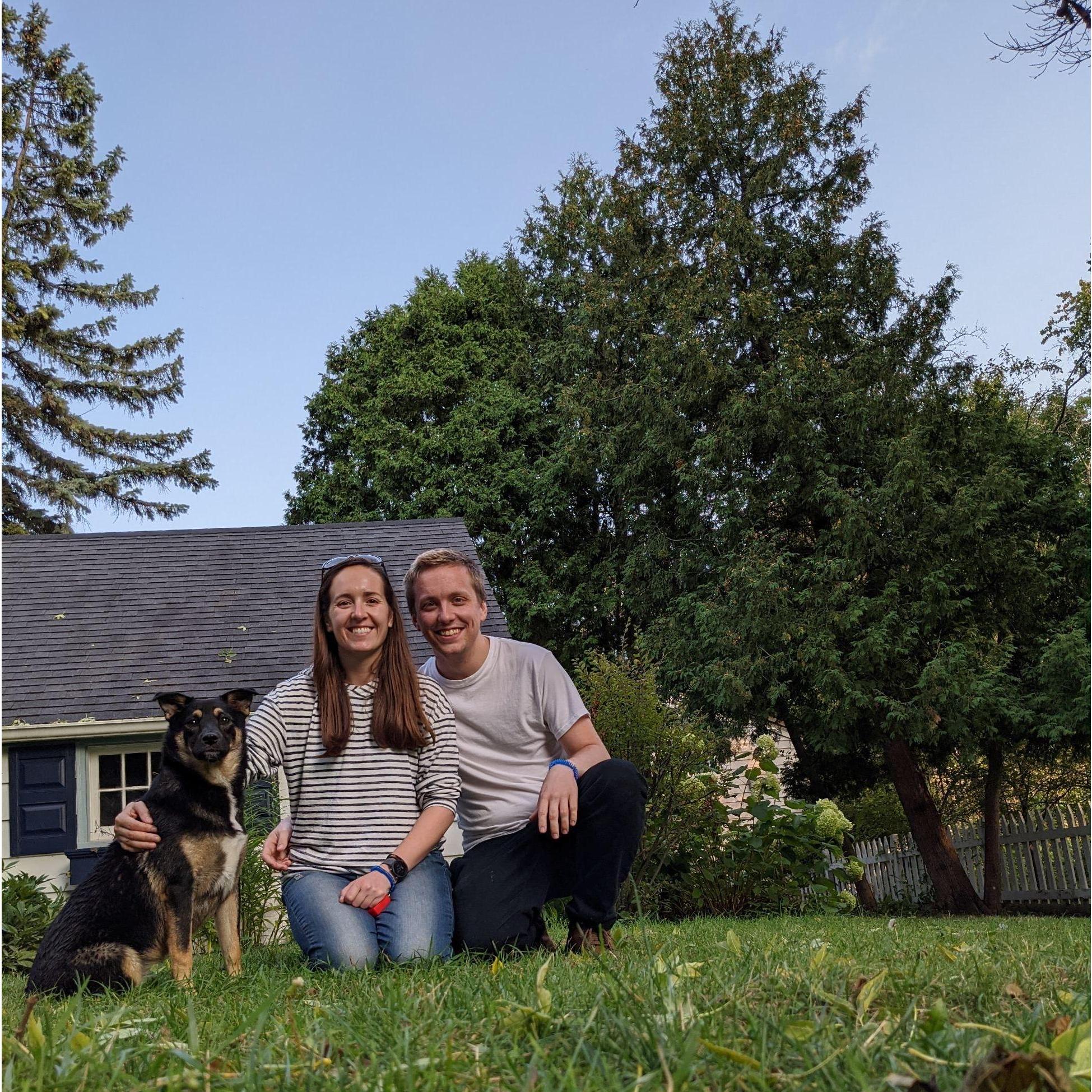 At home in Wisconsin!