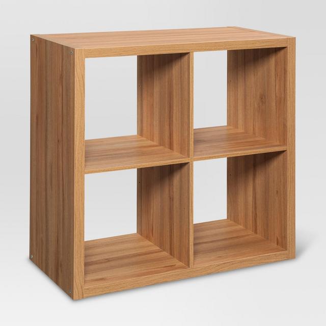 13" 4 Cube Organizer Shelf Natural - Threshold™