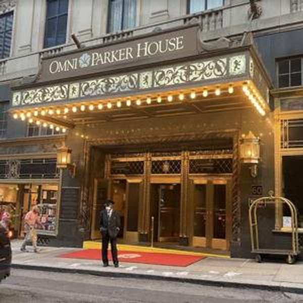 1 Week Stay at Historic Omni Parker House