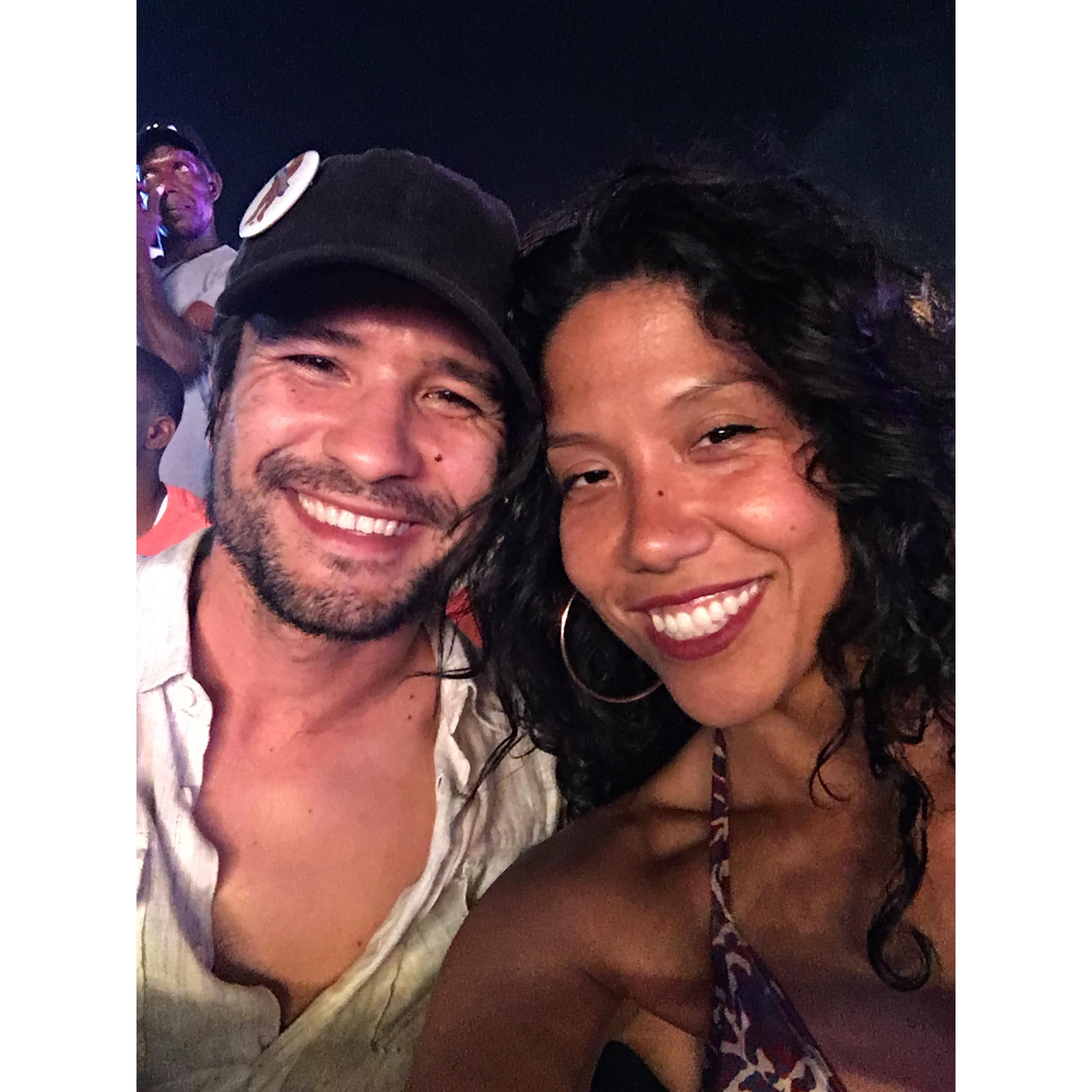 First Reggae Festival in Jamaica, mon!
