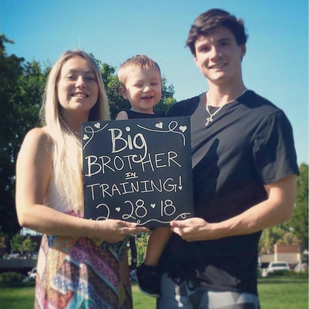 Then our little family of three decided to add one more!