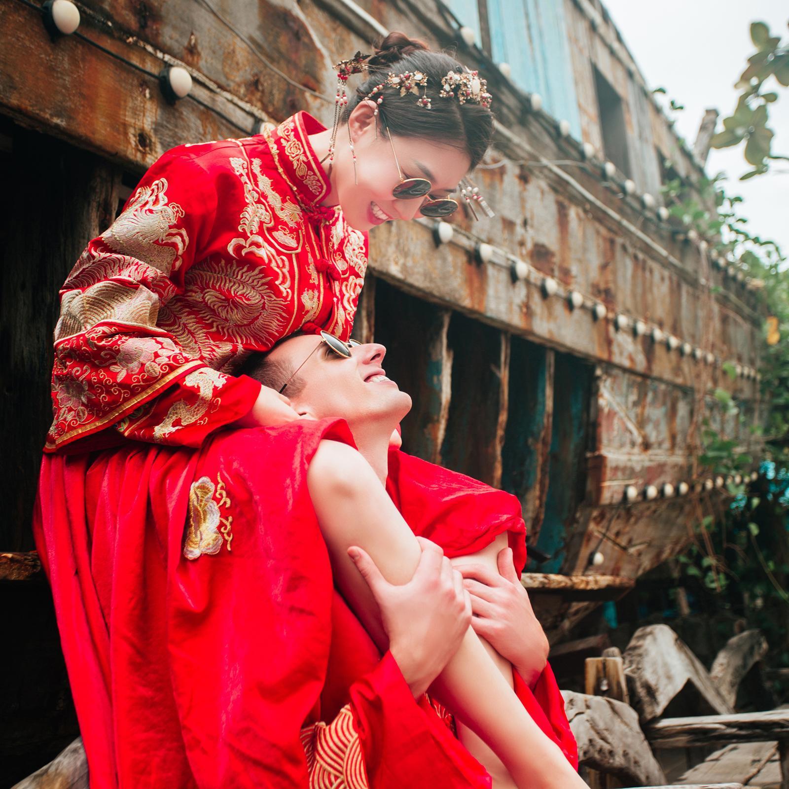 11/30/2019 pre-wedding photo shoot in Sanya, China
