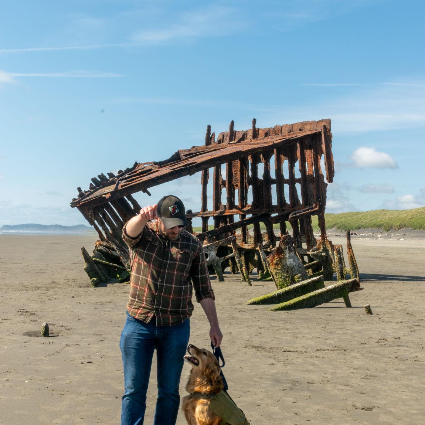 Peter Iredale shipwreck near Astoria, OR. This was taken on our first trip to the coast.