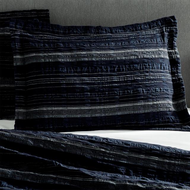 Nagano Seersucker Standard Pillow Sham