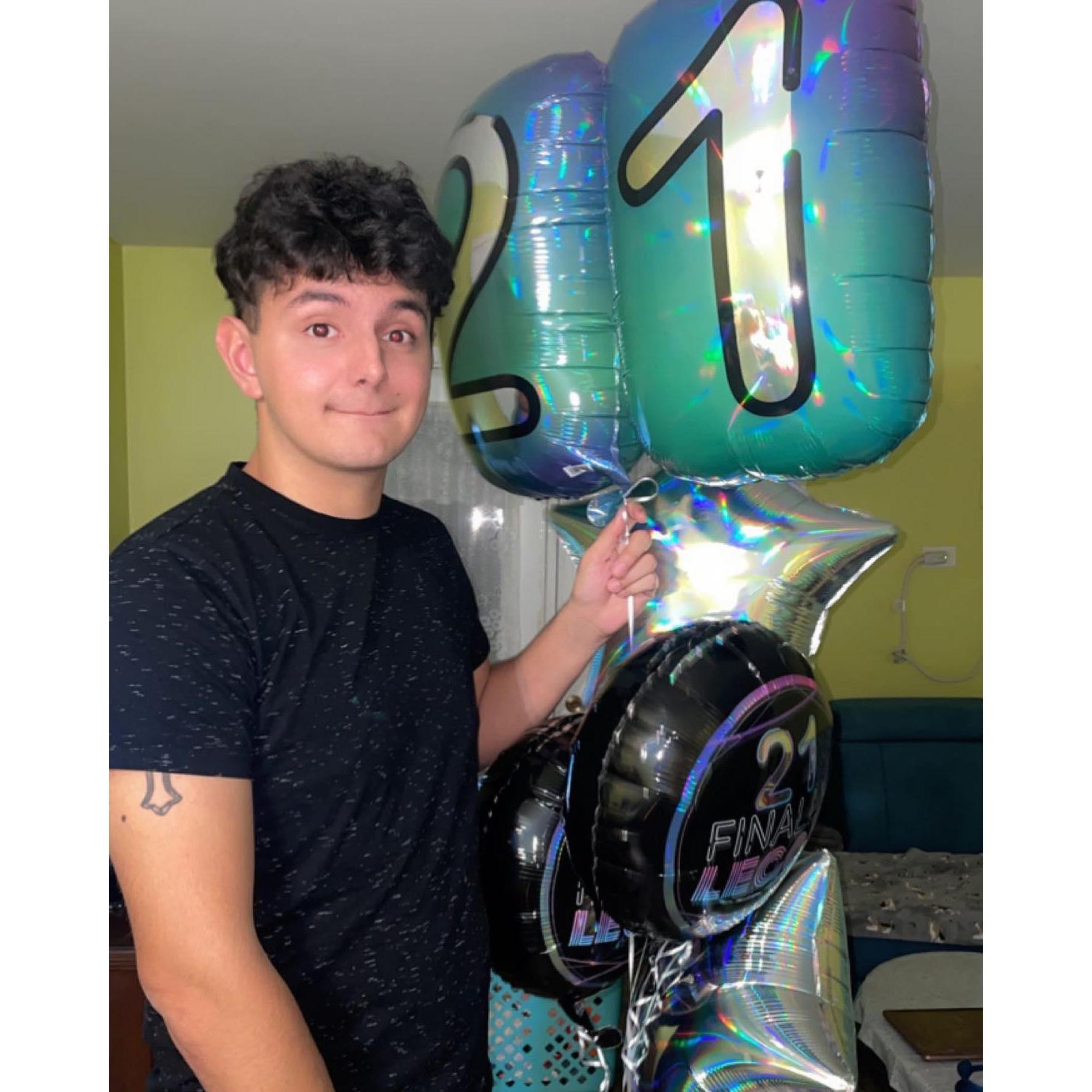Oh Yeah fun fact I was honored to celebrate Diego's 21st Birthday with him. He finally became legal after 5 months of us waiting
