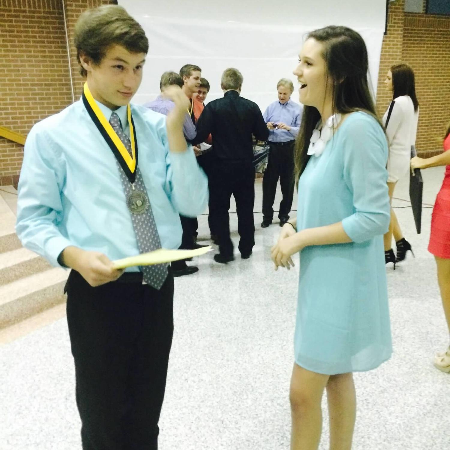 May 6, 2014...a few weeks later, we became official