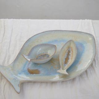 Dori Narrow Fish Platter, Set of 2