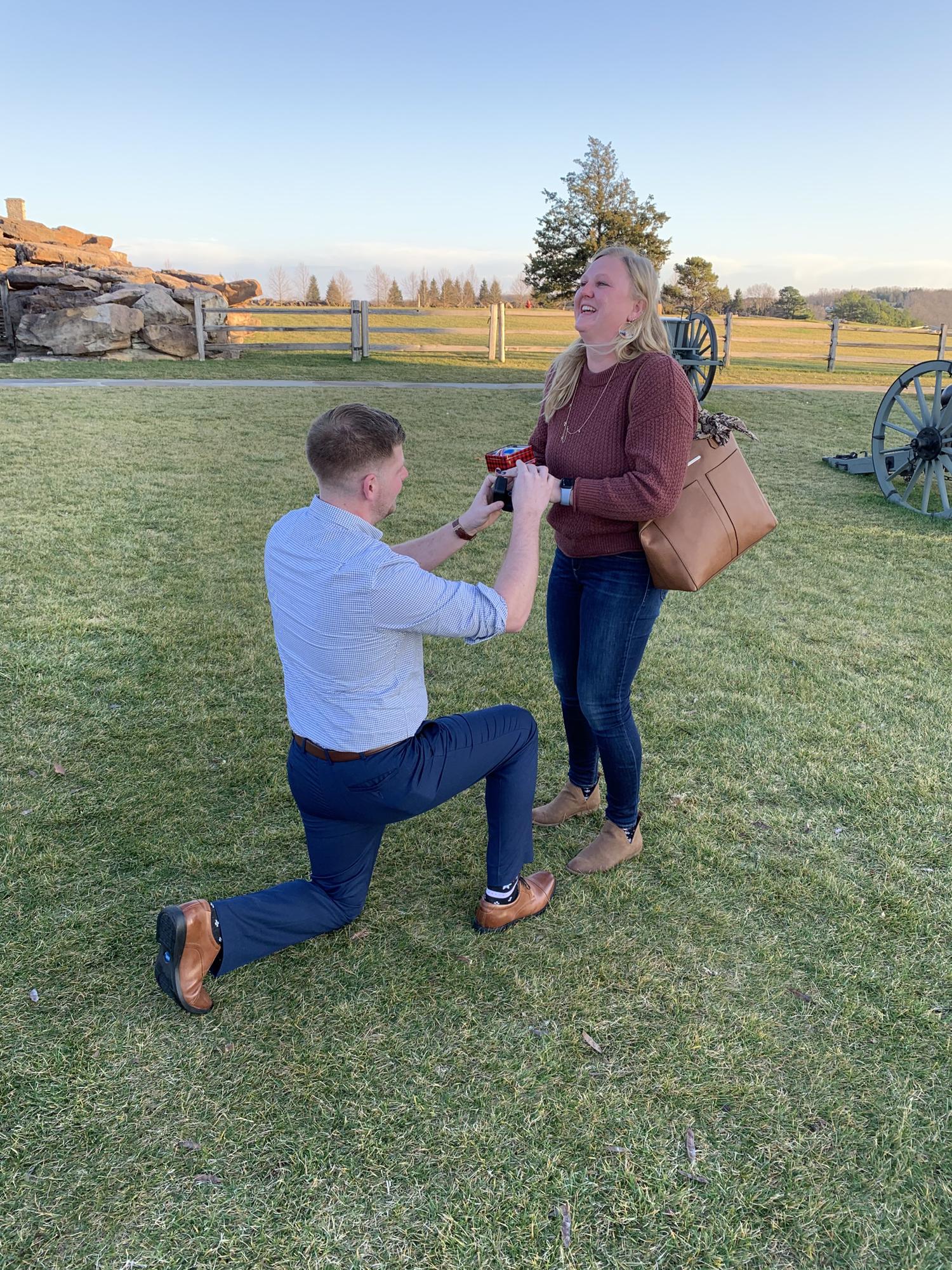 Tyler popped the question! Branson, MO